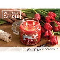 Ароматическая свеча Village Candle Алые Тюльпаны