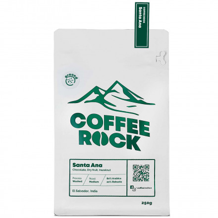Кава Coffee Rock Купаж Santa Ana (мелена пiд clever)