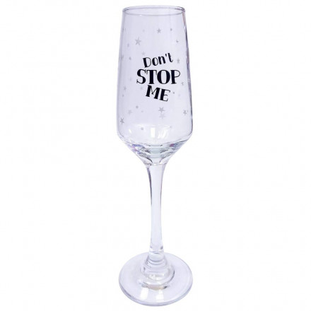 Бокал для шампанского PAPAdesign Don't stop me 0.19 л