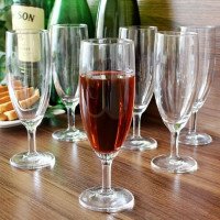 Набор из 6-ти бокалов для шампанского Bormioli Rocco Eco 0.18 л