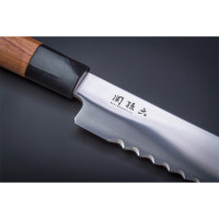 Нож для хлеба KAI Seki Magoroku Redwood 21 см