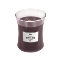 Ароматическая свеча с ароматом чернослива Woodwick Black Plum Cognac