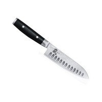 Нож сантоку с рифлением Yaxell Ran 16.5 см