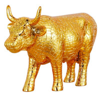 Коллекционная статуэтка Cow Parade корова Mira Moo-Gold Size М