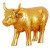 Коллекционная статуэтка Cow Parade корова Mira Moo-Gold Size М