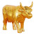 Коллекционная статуэтка Cow Parade корова Mira Moo-Gold Size М