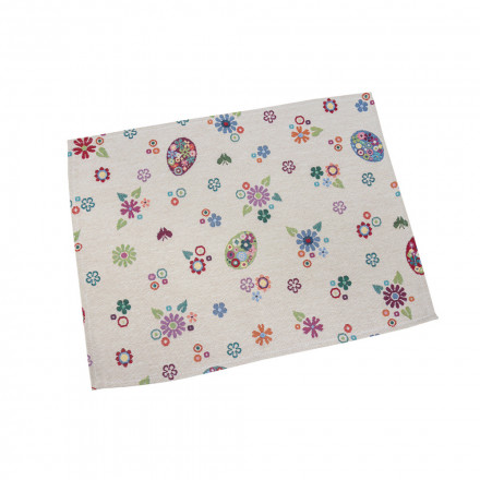 Салфетка-подкладка гобеленовая LiMaSo Писанки и цветы