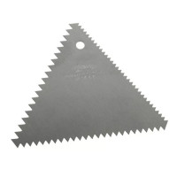 Декоратор для тортов зубчатый треугольный Ateco 10.5 см