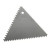 Декоратор для тортов зубчатый треугольный Ateco 10.5 см 4030027