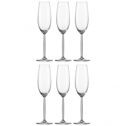 Набор бокалов для шампанского Schott Zwiesel Diva 0.219 л (6 шт)