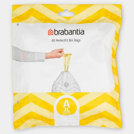 Набір пакетів для сміття Brabantia Bin Liners 40 шт