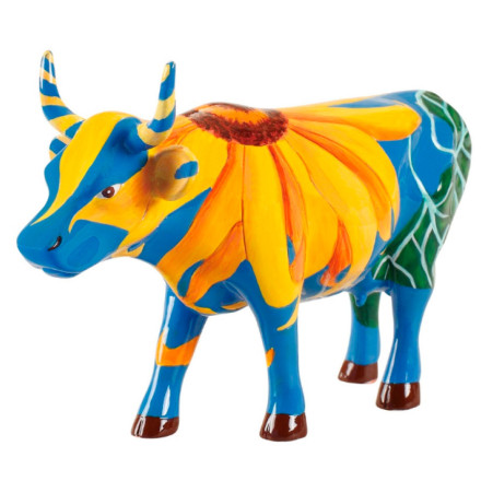 Коллекционная статуэтка Cow Parade корова Udderly Sunflowers Size М