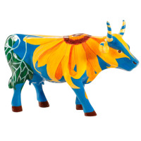 Коллекционная статуэтка Cow Parade корова Udderly Sunflowers Size М Коллекционная статуэтка Cow Parade корова Udderly Sunflowers Size М