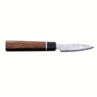 Кухонный нож овощной Suncraft Senzo Black 8 см