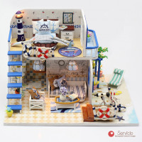 3D Интерьерный конструктор DIY House Румбокс Hongda Craft &quot;Домик у моря&quot;