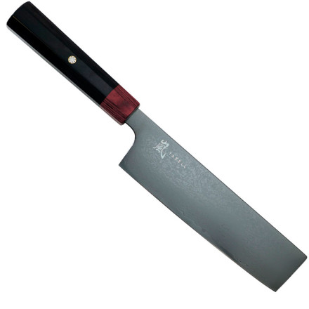 Кухонний ніж Накірі дамаська сталь Yaxell REI 16.5 см