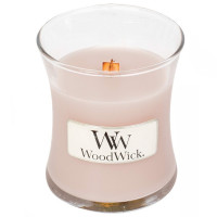 Ароматична свічка з ароматом ванілі та морської солі Woodwick Vanilla & Sea Salt