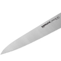 Кухонный нож универсальный зубчатый Samura Harakiri Acryl 15 см
