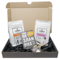 Набор подарочный Молотый Кофе Fabrika Coffee Black 2шт*250г