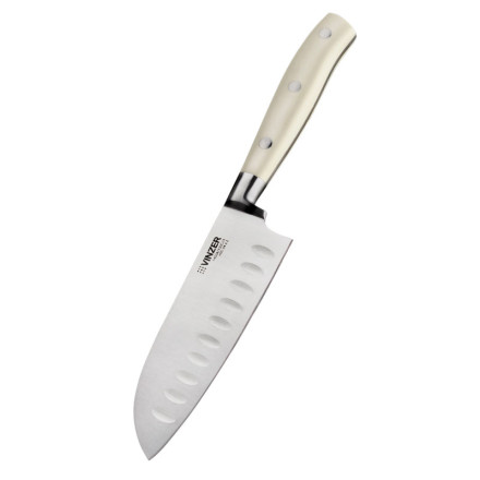 Ніж Сантоку Vinzer Ivory Line