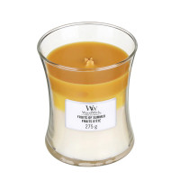 Ароматична свічка із тришаровим ароматом Woodwick Trilogy Fruits of Summer