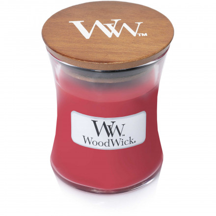 Ароматическая свеча с ароматом сладкой смородины Woodwick Currant 