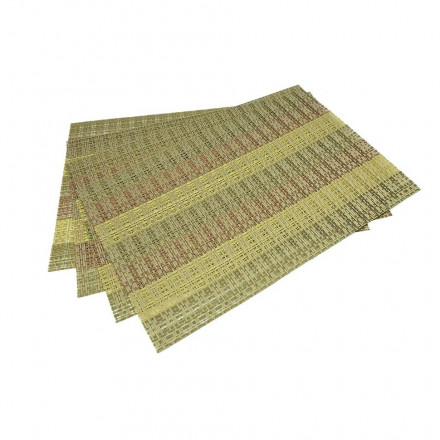Набір сервірувальних килимків Fissman Смужки 45x30 см