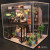 3D Інтер`єрний конструктор DIY House Румбокс Hongda Craft "Кав'ярня"
