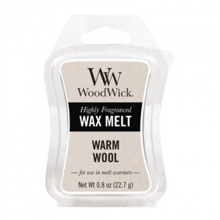 Аромавоск для аромаламп Woodwick Warm Wool 23 г