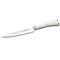 Кухонный нож филейный гибкий Wusthof Classic Ikon Creme 16 см