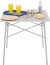 Стіл Highlander Aluminium Slat Folding Table Small Silver 70*70*70 см