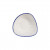Тарелка треугольная Churchill Stonecast Hints Indigo Blue 31.1 см 