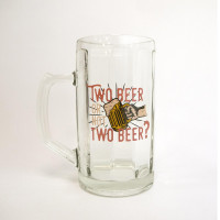 Бокал для пива Papadesign Two Beer or not Two Beer 0.5 л