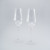 Комплект прозрачных бокалов для шампанского Sakura 0.3 л