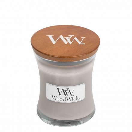 Ароматична свічка з ароматом кедра та тліючого вугілля Woodwick Wood Smoke