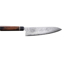 Кухонный нож Шеф Suncraft Senzo Black 20 см
