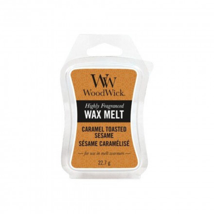 Аромавоск для аромаламп Woodwick Caramel Toasted Sesame 23 г