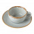 Чашка чайная с блюдцем Porland 0.2 л 213-222105.G