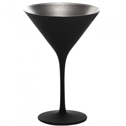 Келих скляний для мартіні Stoelzle Olympic чорний 0.24 л