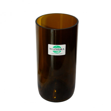 Ваза скляна Mazhura Vine 15.5 см
