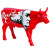 Коллекционная статуэтка Cow Parade, корова Moozart, Size L, 30×9×20 см
