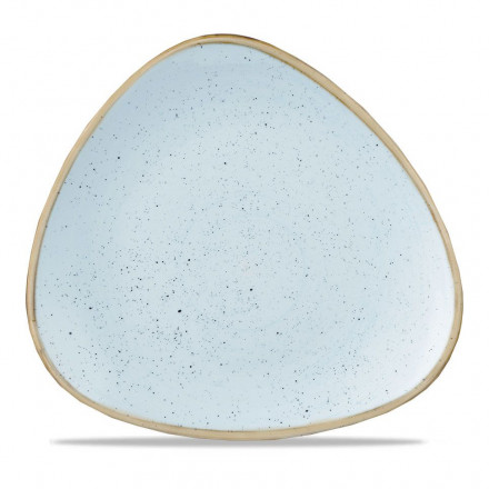 Тарелка треугольная Churchill Stonecast Duck Egg Blue 26.5 см
