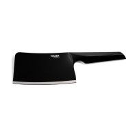 Кухонный нож топорик Vinzer Geometry Nero Line 16.5 см 