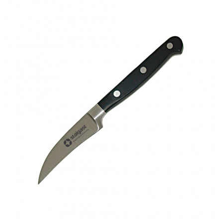 Кухонний ніж для чищення вигнутий кований Stalgast 8 см