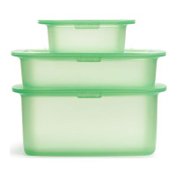 Набор емкостей для хранения Lekue Reusable Silicone Containers 3 шт