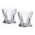 Стаканы для виски Bohemia Quadro 2 шт. 0.34 л 