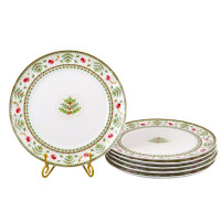 Набор тарелок Lefard Рождественская коллекция Ø20 см (6 шт)