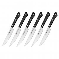 Набор кухонных ножей для стейка Samura Harakiri 6 шт