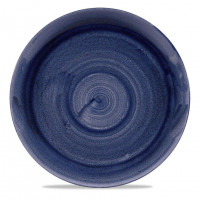 Тарелка Churchill Stonecast Patina Cobalt Blue