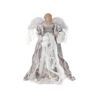Фигурка декоративная Lefard Рождественский ангел шампань 45 см